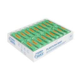18 plastilinas My First 38 g. verde Jovi 37010