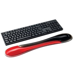 Reposamuñecas para teclado Kensington negro/rojo K62442WW