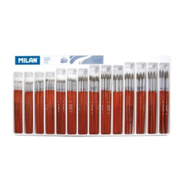 Caja con 144 pinceles 101 Milan 80318