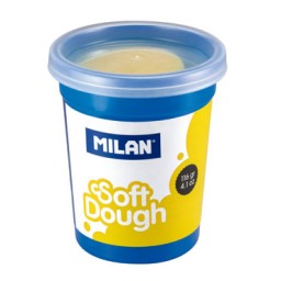 CJ4 botes de 116 g. Soft Dough amarilla Milan 9135121004