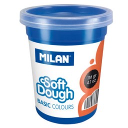 CJ4 botes de 116 g. Soft Dough naranja Milan 9135113204