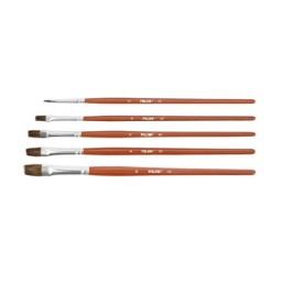 Set pinceles 121 nº 0,4,6,8,12 Milan BWM10503
