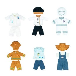 6 trajes de oficios Miniland 31539