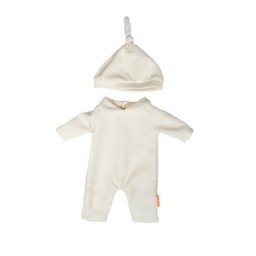 Pijama beige gorro Miniland 31583