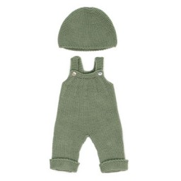 Peto y gorro punto Miniland 31689