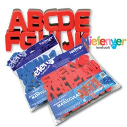 Sellos de esponja letras Niefenver 1700131