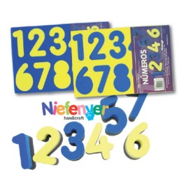 Sellos de esponja números Niefenver 1700132