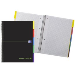 Bloc European Book 1 A-4 colores surtidos 90h c/5 Oxford 400088331