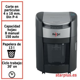 Destructora automática Rexel ShredMax AutoFeed+ 150X P4 2025150XEU