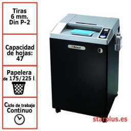 Destructora Rexel Mercury RLWS47 para Din A-3 y uso departamental