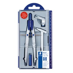 Compás bigotera con adaptador y alargadera Noris Club 552 02 Staedtler 55002
