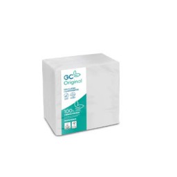 100 servilletas algodón 30x30 cm 1 capa