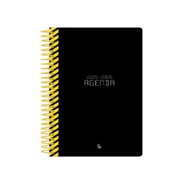 Agenda escolar Classic S/V negra Liderpapel 172343