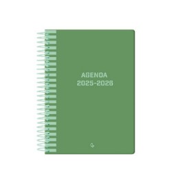 Agenda escolar Classic S/V verde Liderpapel 172345