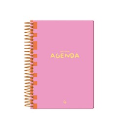 Agenda escolar Classic D/P rosa Liderpapel 172346