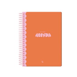 Agenda escolar Classic D/P naranja Liderpapel 172347