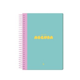 Agenda escolar Classic D/P turquesa Liderpapel 172349