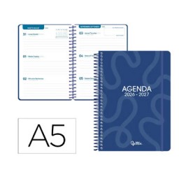 Agenda escolar Classic S/V azul Liderpapel 174784