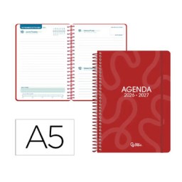 Agenda escolar Classic D/P rojo Liderpapel 174791