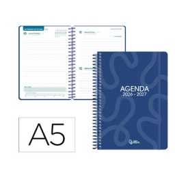 Agenda escolar Classic D/P azul Liderpapel 174792