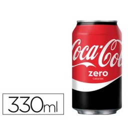 Refresco Coca-Cola Zero lata 330 ml.