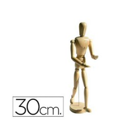 Maniquí masculino 30 cm.