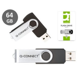 Memoria USB Flash 64 GB Q-Connect
