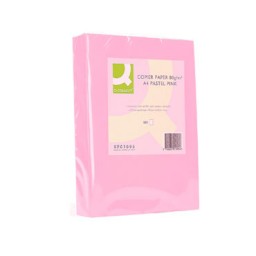 500HJ papel rosa 80 g/m² Din A-4 Q-Connect 72055