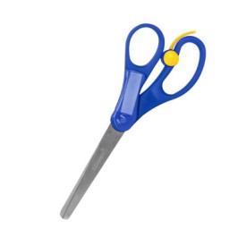 Tijera escolar con resorte Liderpapel