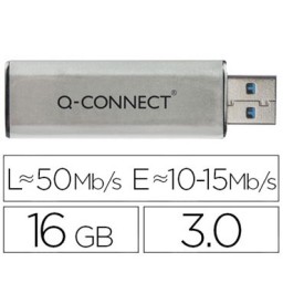 Memoria USB 16 GB retráctil Q-Connect