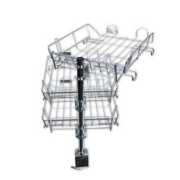 3 bandejas metálicas giratorias Q-Connect 20909